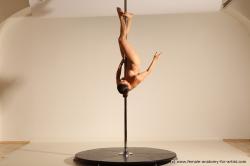 Poledance reference poses of Fannie